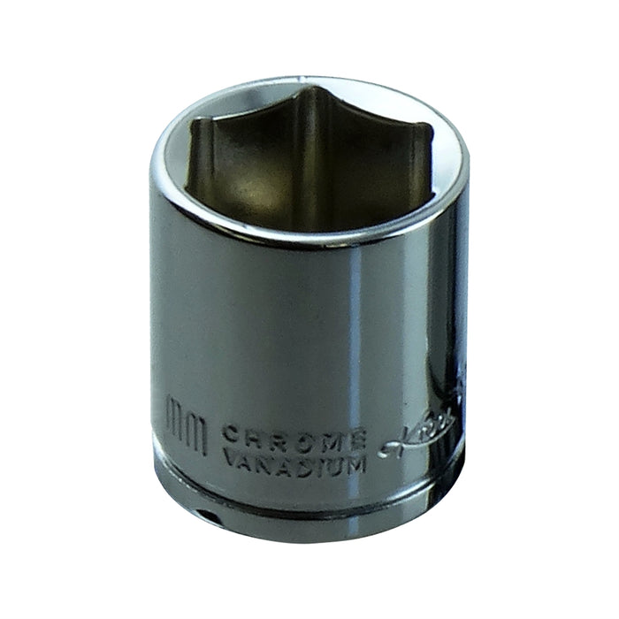 SOC 25MM 3/8D 6PT SHORT
