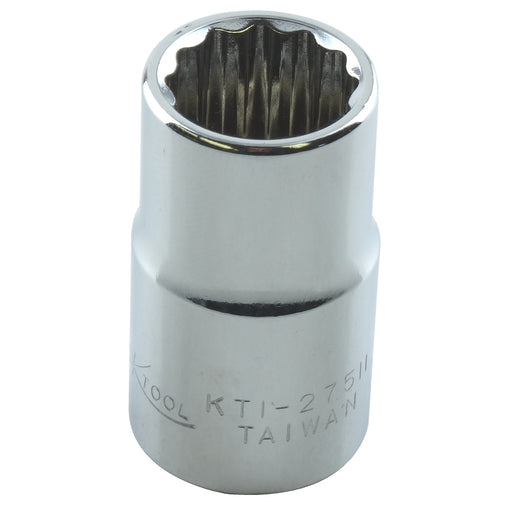 SOC 11MM 3/8D 12PT SHORT