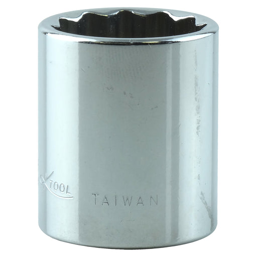 SOC 18MM 3/8D 12PT SHORT