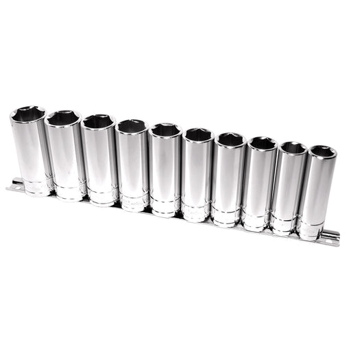 SOC SET 1/2" DR 10 PC MM DEEP