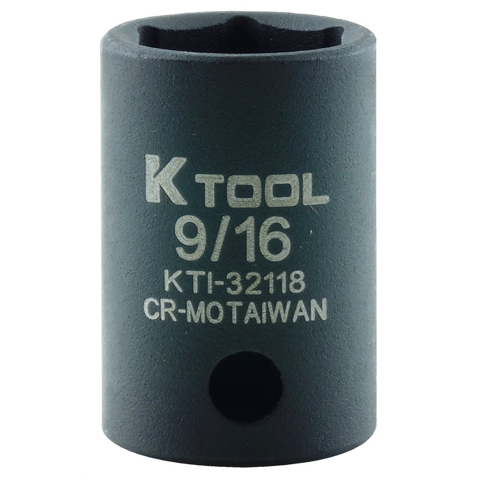 SOC 9/16 3/8D IMP 6PT