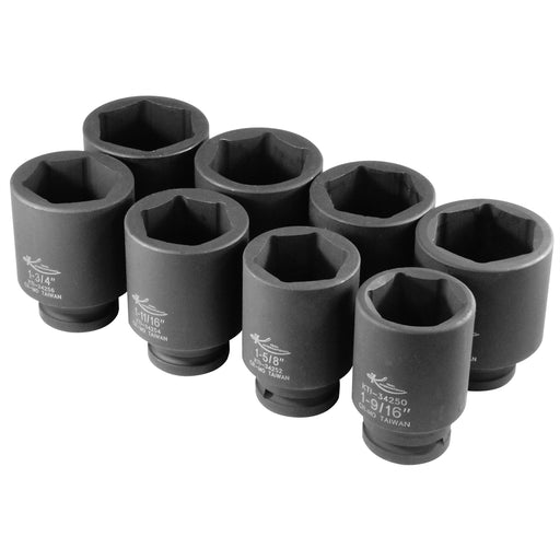 IMP SOC SET 3/4"DR DEEP 8 PC