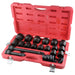 18-PIECE 1" DR SHORT SAE IMP SOC S