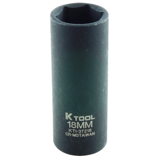SOC 18MM 3/8D IMP 6PT DP
