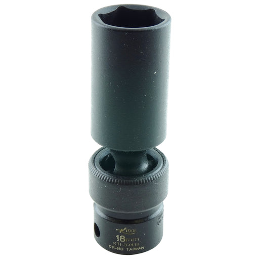SOC IMP FLEX 18MM 3/8" DR DEEP