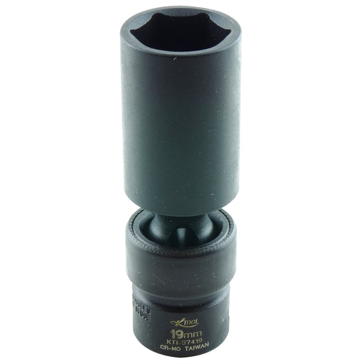 SOC IMP FLEX 19MM 3/8" DR DEEP