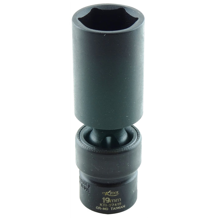 SOC IMP FLEX 19MM 3/8" DR DEEP