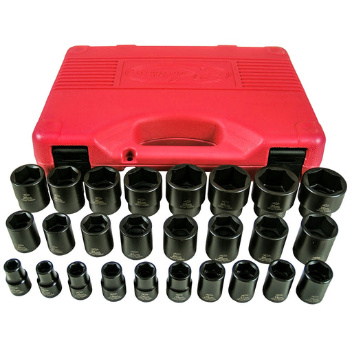 26-PIECE 1/2" DR SHORT IMP SOC SET