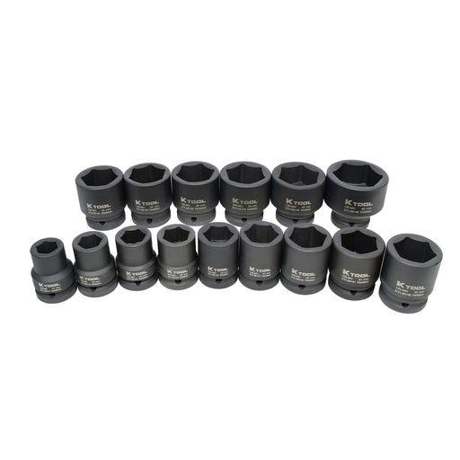 15-PIECE 3/4" DR SHORT MM IMP SOC SET