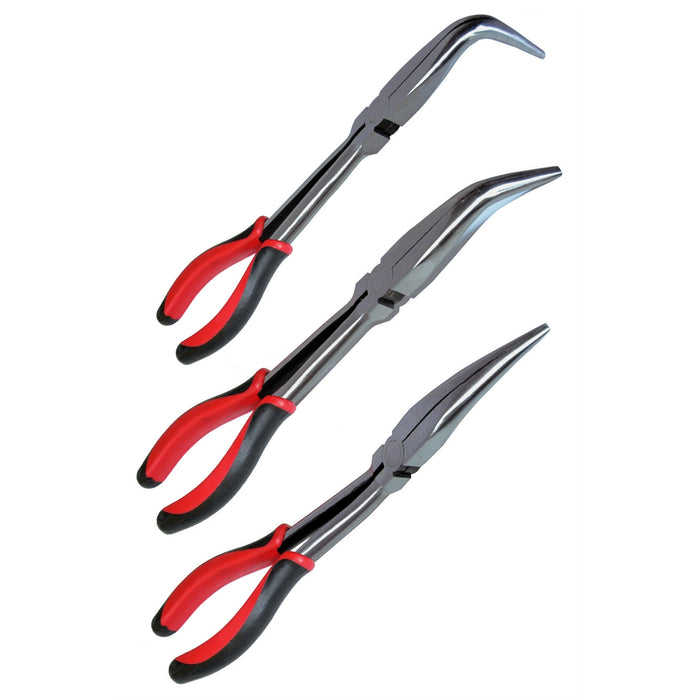 NEEDLE NOSE PLIERS 11 INCH- 3PC
