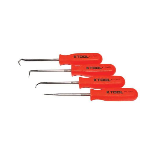 PICK SET 4 PC. NEON ORANGE