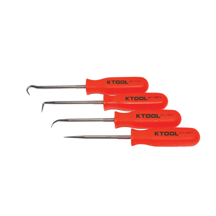 PICK SET 4 PC. NEON ORANGE