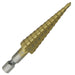 Step Drill Bit 1/8"-1/2"