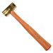 16 oz. Brass hammer with Wooden Hickory Handle