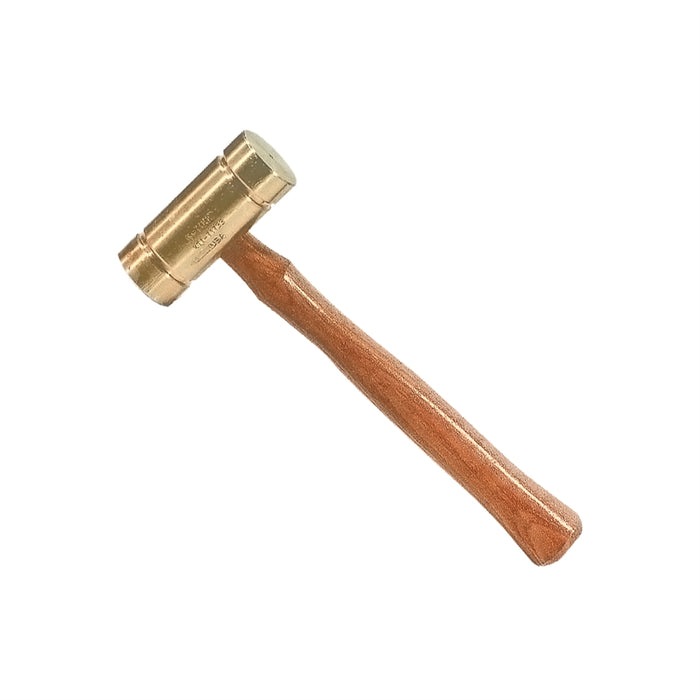 32 oz. Brass Hammers with Hickory Handles, 1-1/2 i