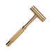 27 oz. Solid Brass Hammer with 1-1/16 in. Head Dia