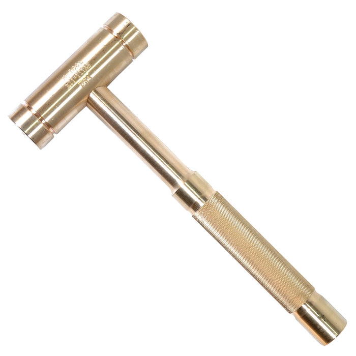 HAMMER BRASS 48OZ. 1-1/4IN. HEAD DIAMETER