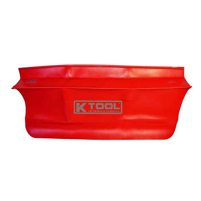 FENDER COVER VINYL FOAM BACKED HEAVY DUTY RED