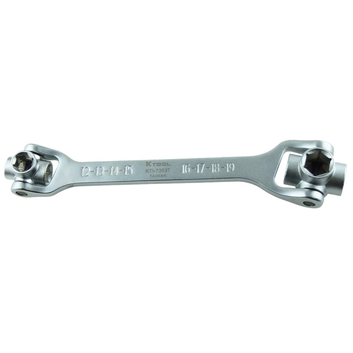 8 IN 1 SOC WRE 12-19MM HEX