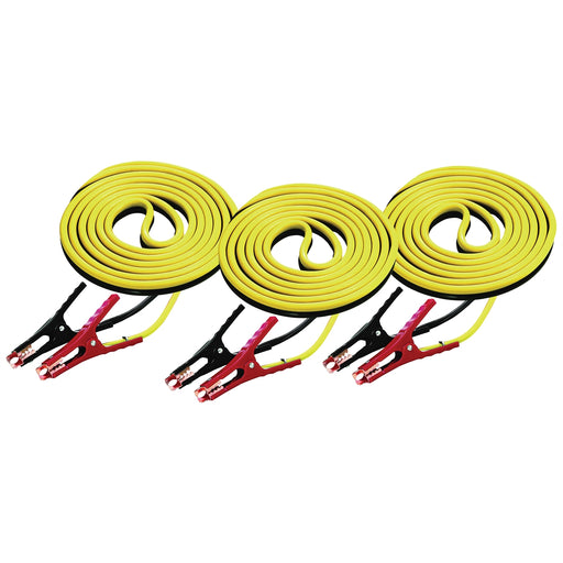 Battery Cables 12' 8 Ga 400 AMP - 3pk