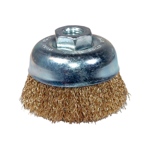 BRUSH 3" CRIMPED CUP COARSE
