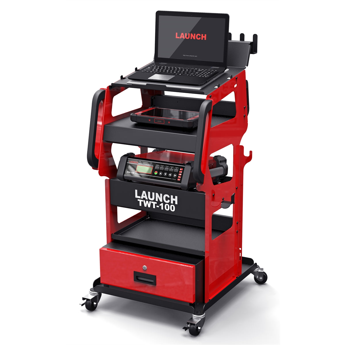 TWT-100 Tool Trolley LAUNCH TECH USA — OEM Tech Tools
