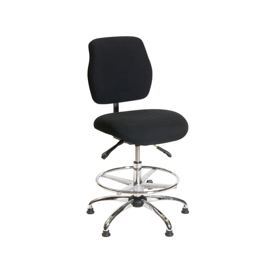 ESD Chair - High Height -Deluxe Black