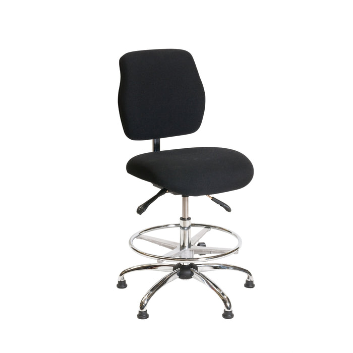 ESD Chair - High Height -Deluxe Black