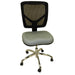 Dental Lab Chair, Mesh Back Light Grey Seat