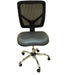 Dental Lab Chair, Mesh Back Dark Grey Seat