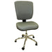 Dental Lab Chair, Vinyl Back Light Grey Seat