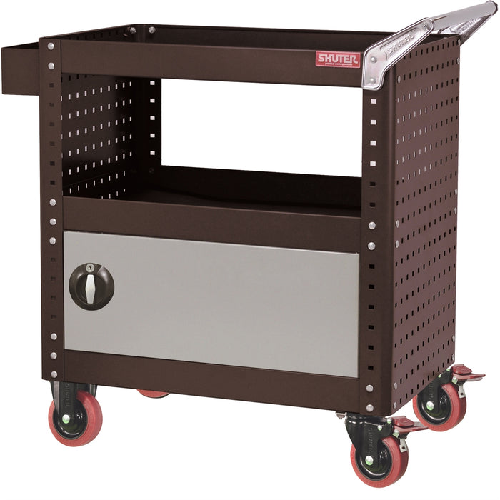 Utility Cart Locking Drawer