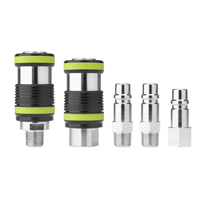 Flexzilla Pro HD Safety Coupler and Plug Kit,