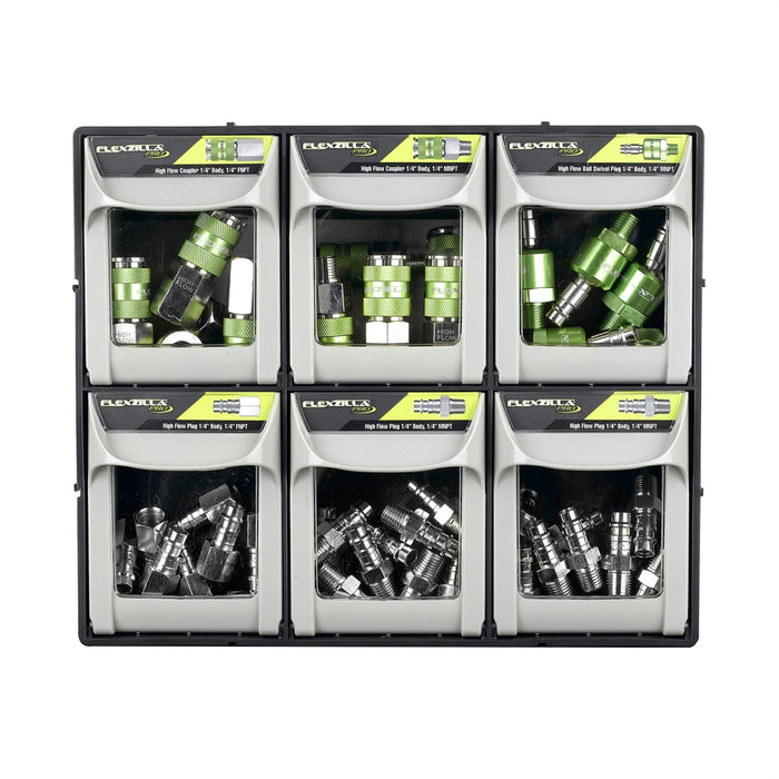 Flexzilla Pro High Flow Accessory Bin Kit, 1/4"