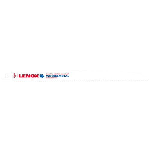 Reciprocating Saw Blades, 156R, Bi-Metal, 12 in. L