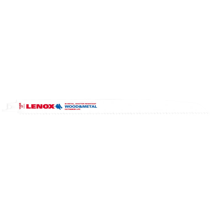 Reciprocating Saw Blades, 156R, Bi-Metal, 12 in. L