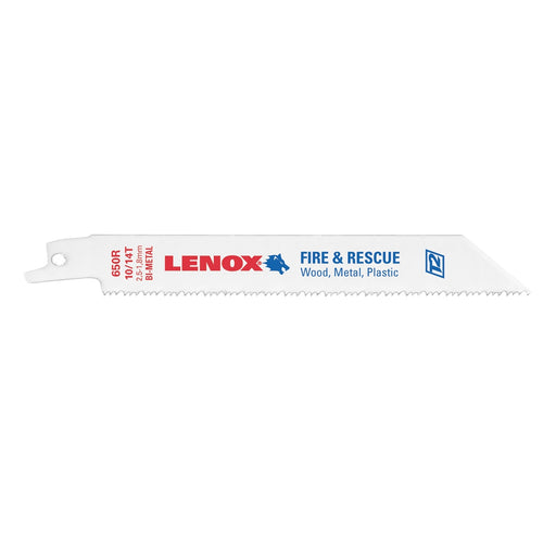 Reciprocating Saw Blades, 650R, Bi-Metal, 6 in. Lo