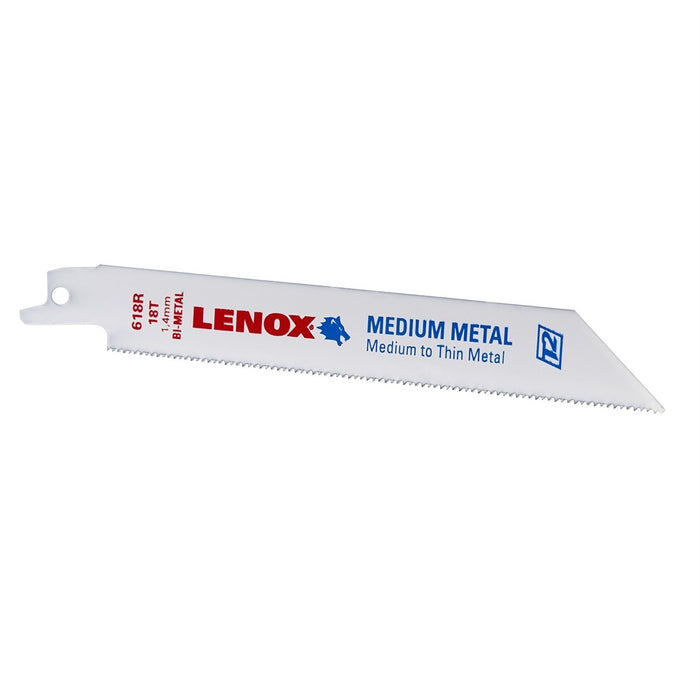 Reciprocating Saw Blades, 618R, Bi-Metal, 6 in. Lo