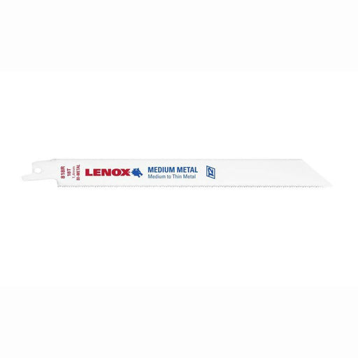 Reciprocating Saw Blades, 818R, Bi-Metal, 8 in. Lo