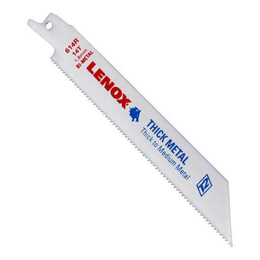 Reciprocating Saw Blades, 614R, Bi-Metal, 6 in. Lo