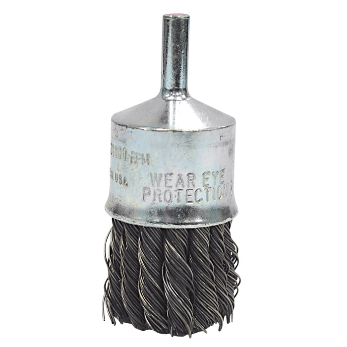 BRUSH WIRE END 1" .020 WIRE KNOTTED
