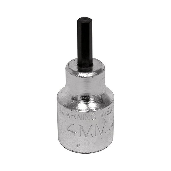 BITSOC 4MM 3/8D IMP HEX BLK