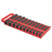 HOLDER SOC 1/2 RED