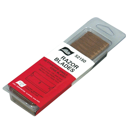 100PK RAZOR BLADES CARBON STEEL