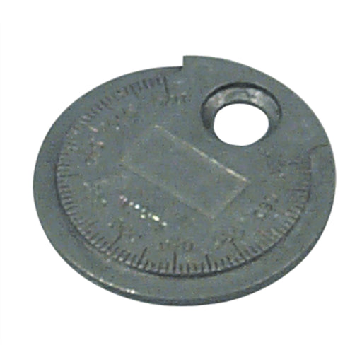 SPARK PLUG GAUGE COIN TYPE .020 TO .100IN.