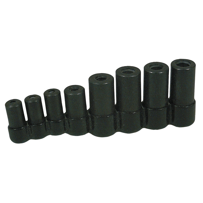 TAP SOCKET SET 8 PC FOR ALL MCTI TAPS THRU 1/2" X3