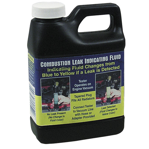 COMBUSTION LEAK INDICATING FLUID, 16 OZ.