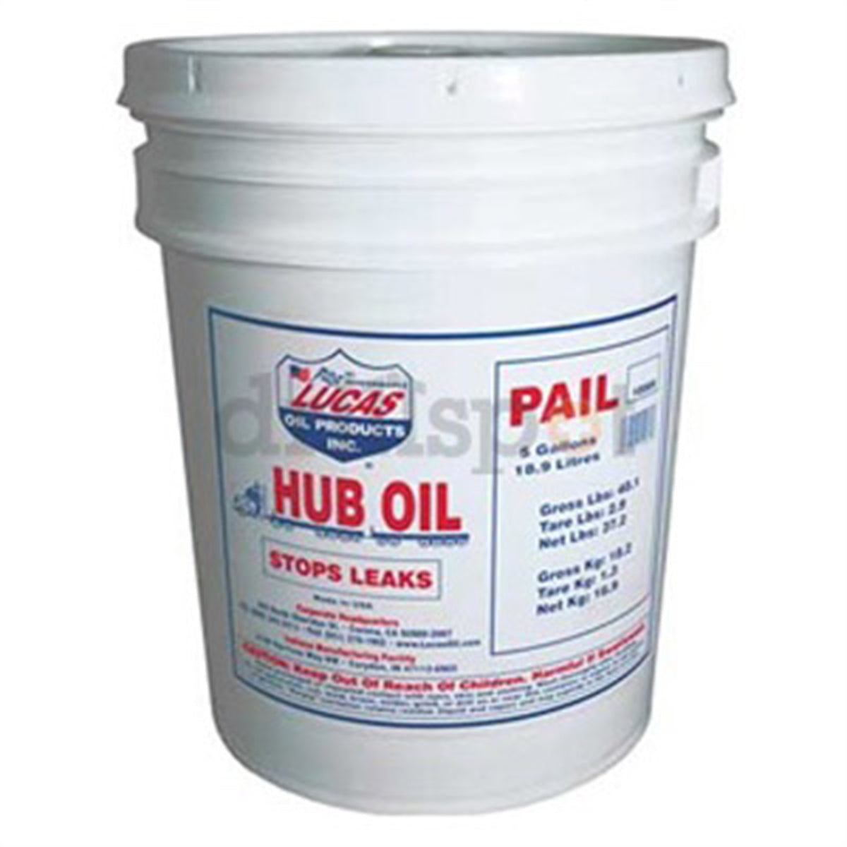 Hub Oil 5 Gallon Pail Lucas Oil — OEM Tech Tools