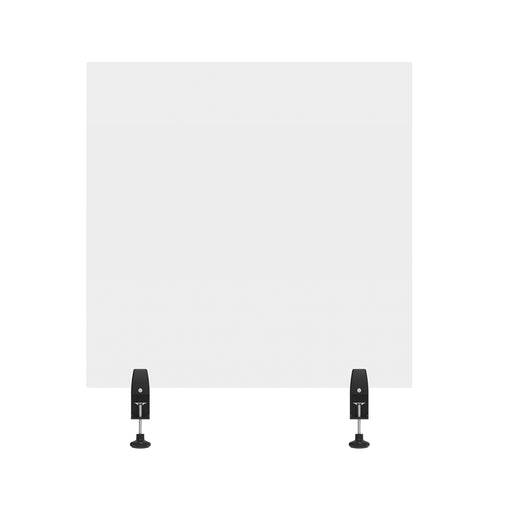 30" x 30" Clear Acrylic Divider w/ 2 Side Desk Cla