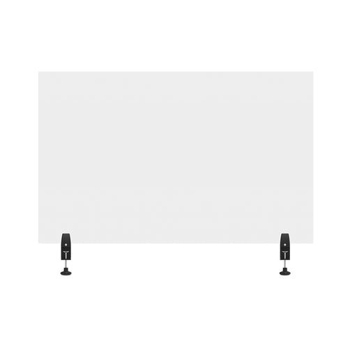 48" x 30" Clear Acrylic Divider w/ 2 Side Desk Cla